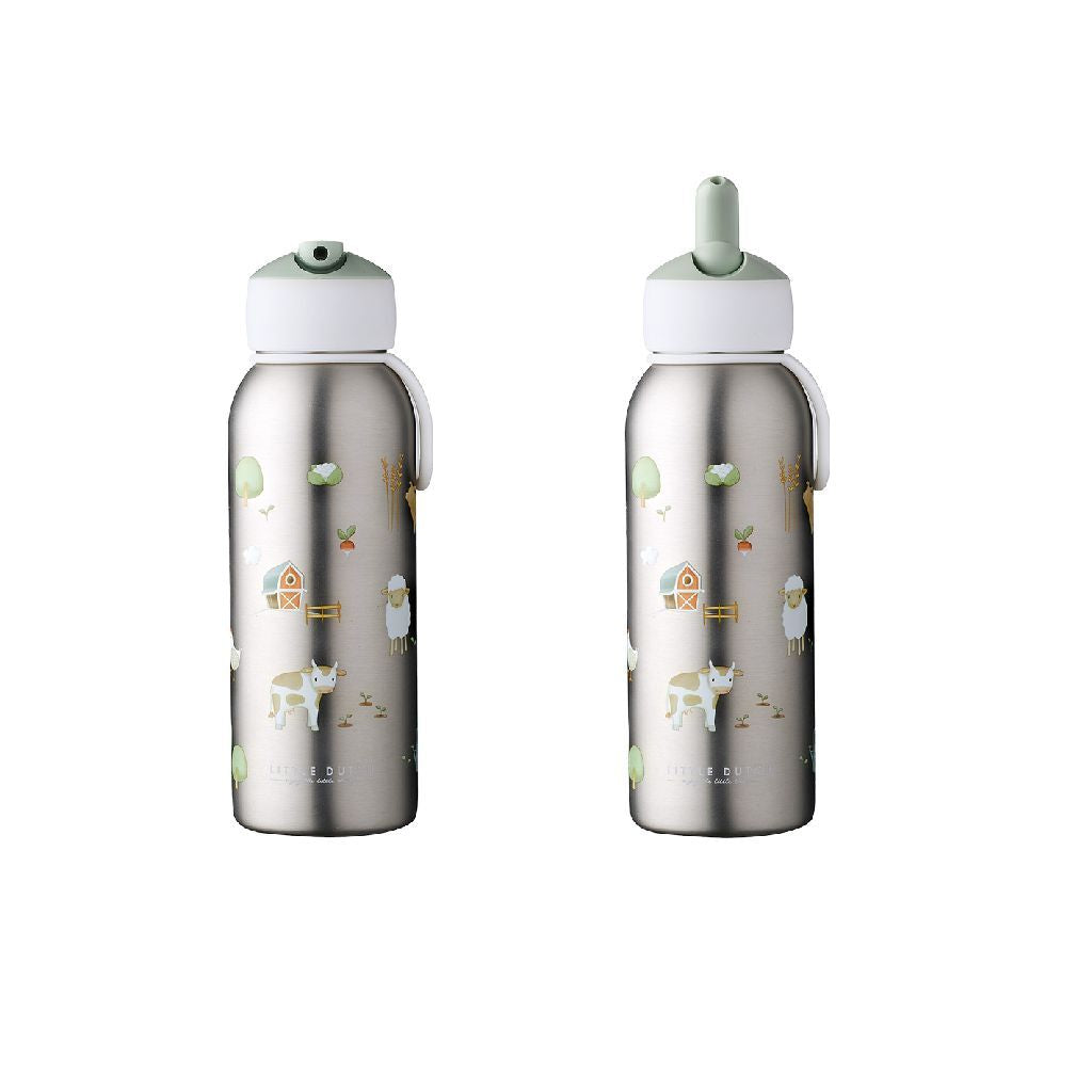 Mepal Little Dutch Farm Isolierflasche Flip 350 ml