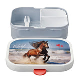 Mepal Lunchbox Campus Wildpferd weiß blau - afbeelding 3