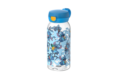 Mepal Trinkflasche mit Klappdeckel Campus – 600 ml – Wasserflasche Kinder – auslaufsicher – hygienischer Deckel – Naht