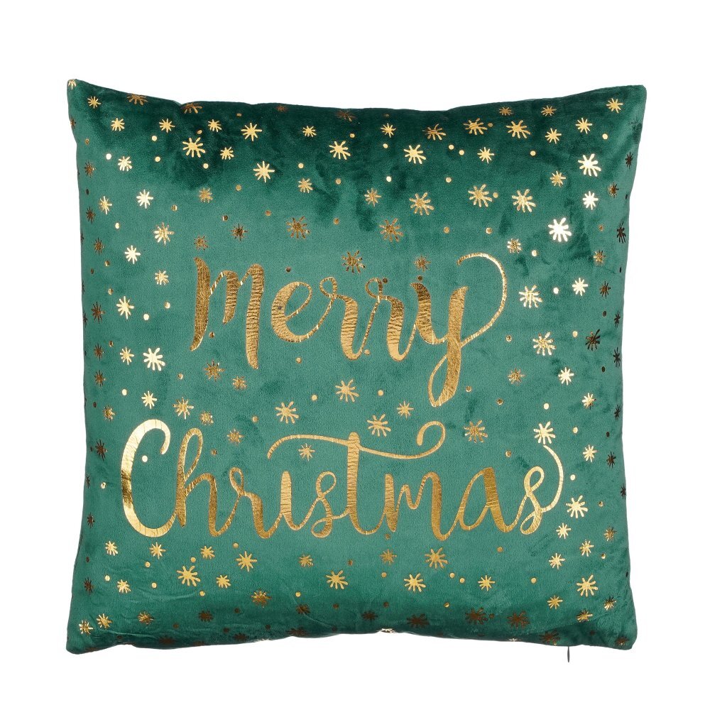 Andere Marken von Kissen Frohe Weihnachten 40x40x10 cm Grün