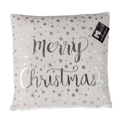 In der Stimmungskollektion in der Stimmungskollektion Frohe Weihnachtskissen White 40x40x10 cm