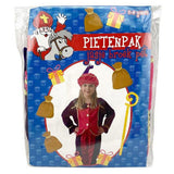 Sinterklaas Kleiderset Pete Anzug lila Pink 3-5 Jahre - afbeelding 2