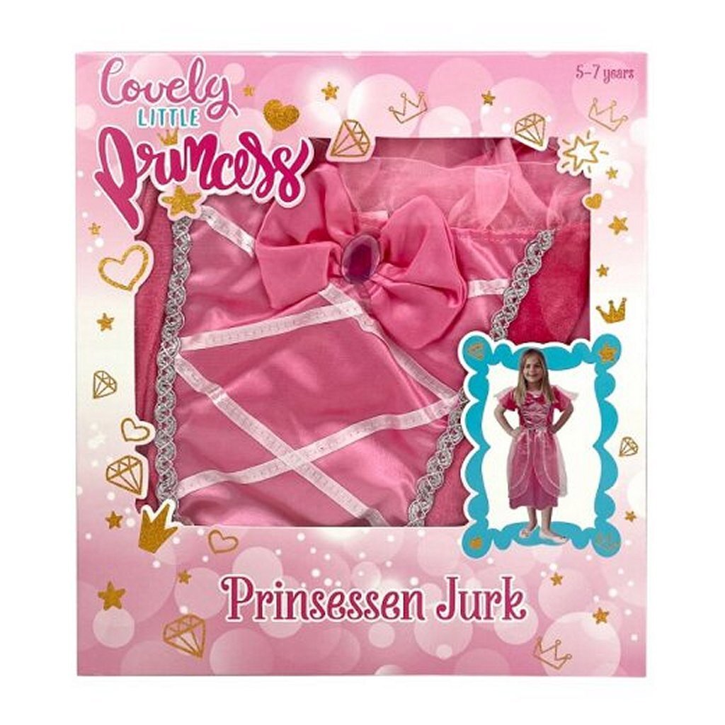 Andere Marken Prinzessin Dress-up Kleid 5-7 Jahre rosa