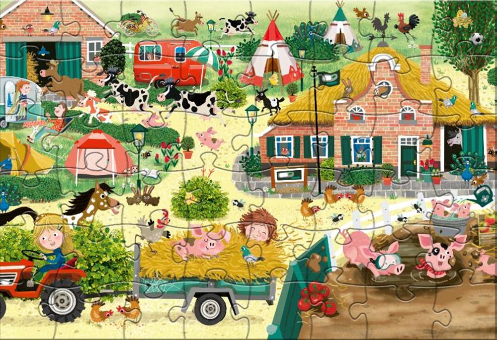 Rebo Puzzle Cas Cato Farm, 48st.
