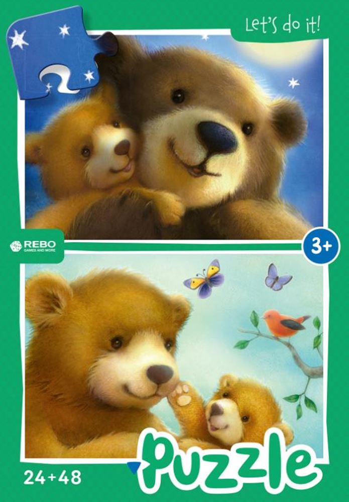 Neueinschränkungen süßeste Bear Pluzzler Junior 24 48 Teile
