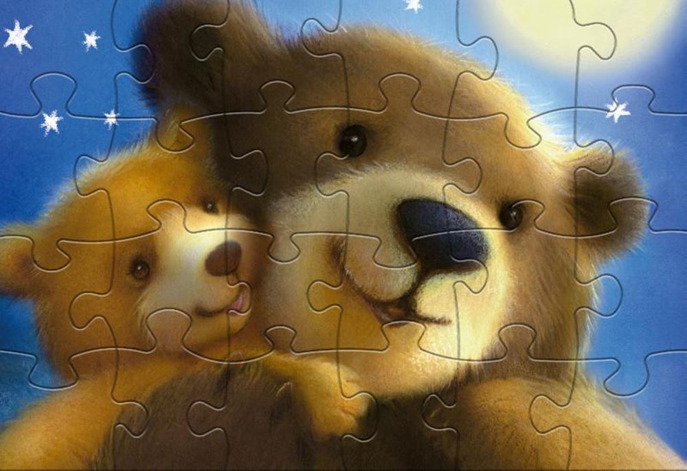 Neueinschränkungen süßeste Bear Pluzzler Junior 24 48 Teile