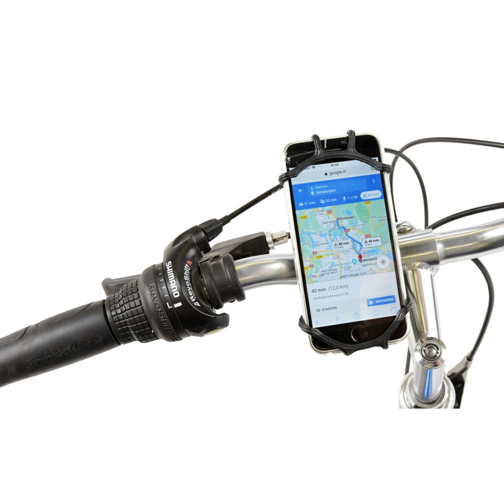 XQ Max Fahrrad Telefonhalter schwarz