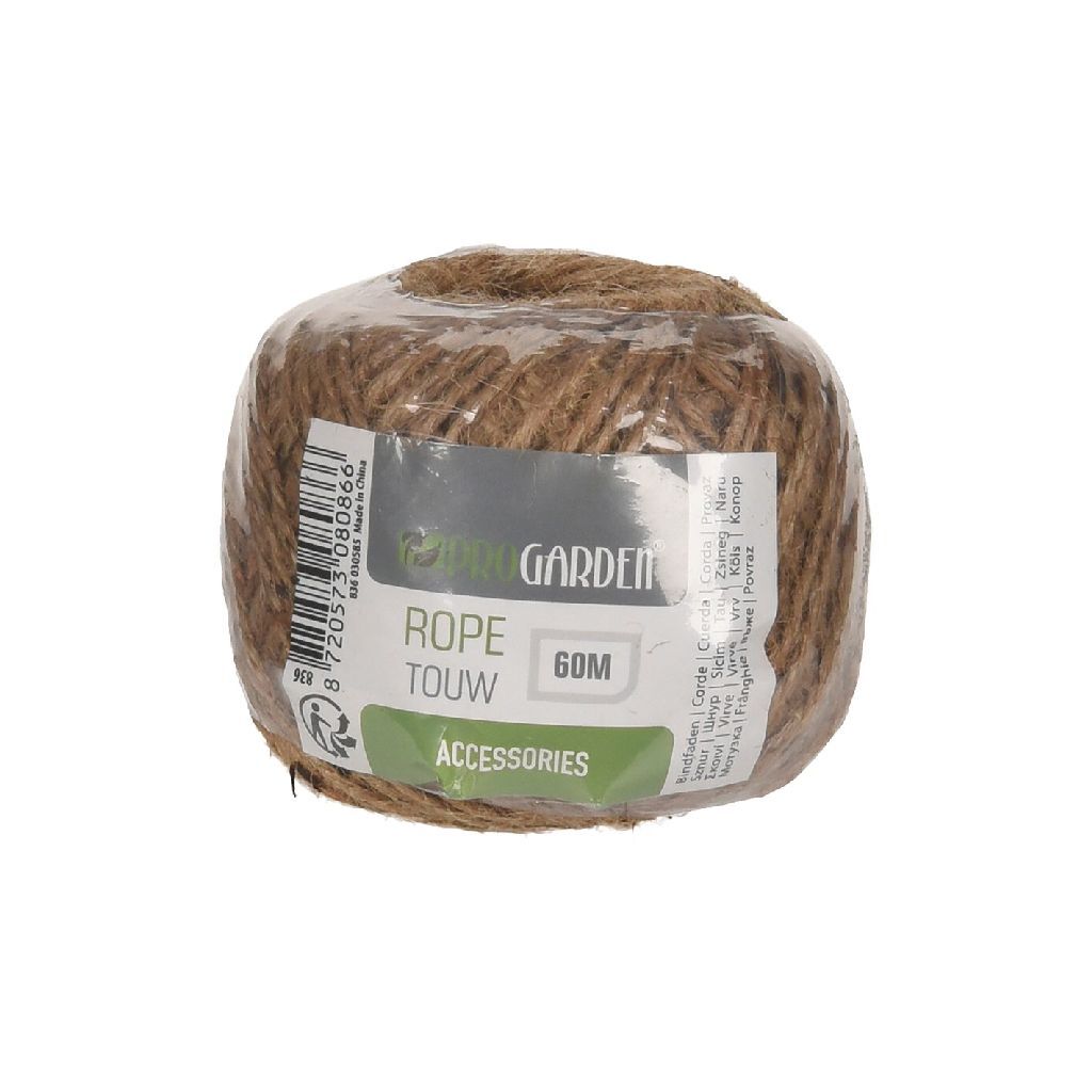 Profi Garten Garten Jute Seil 60 m
