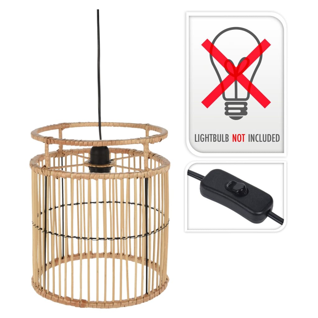 Hs Kollektion Hs Sammlung Hanging Lamp Naturel