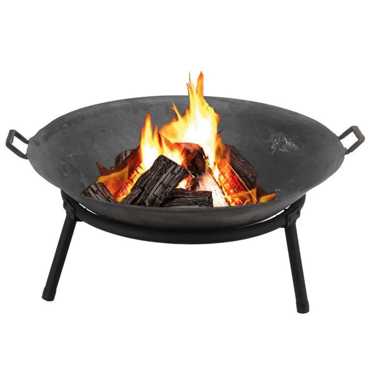 Prograrden Progarden Fire Bowl mit Griffen 60 cm Gusseisen