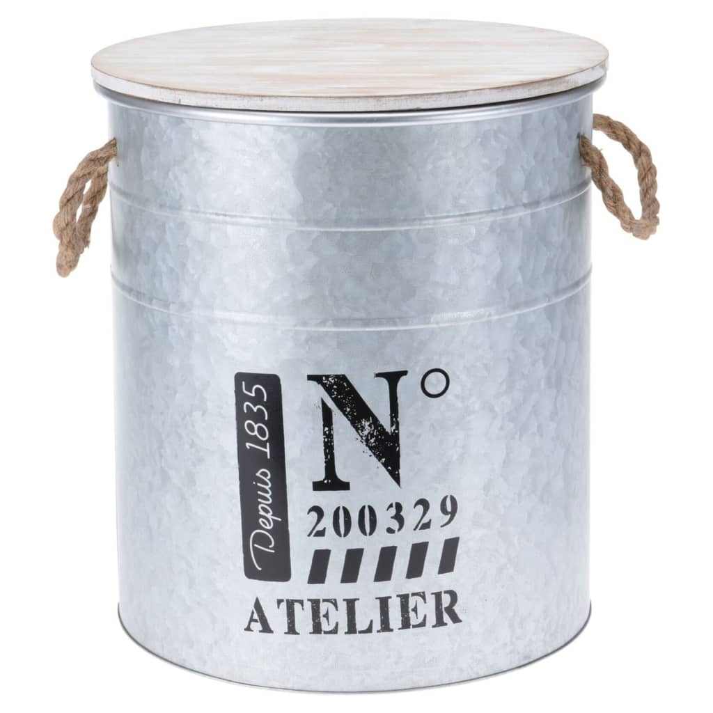 Hs Sammlung Hs Sammlung 3-teiliger Speicherbox Set mit Seilzink