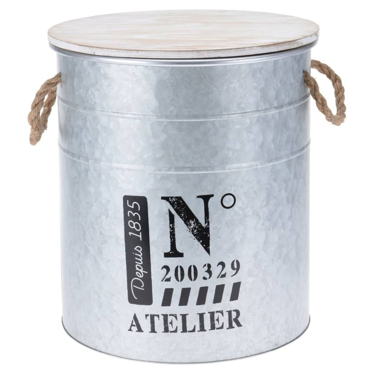 Hs Sammlung Hs Sammlung 3-teiliger Speicherbox Set mit Seilzink