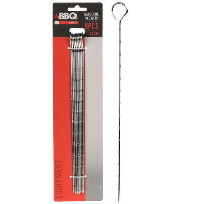 Grillstifte 27 cm, 8er-Set auf Karte