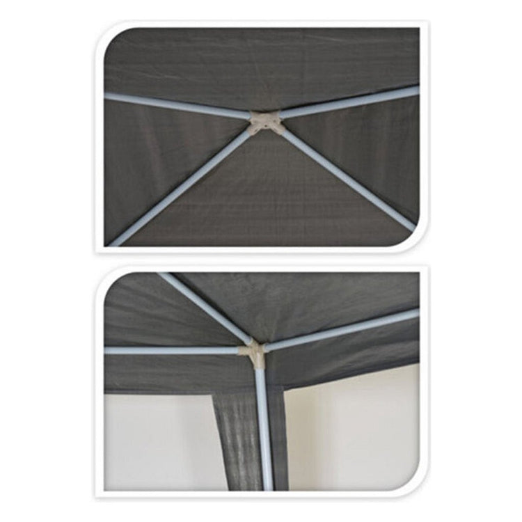 Pro Gartenpartyzelt 300x300cm grau