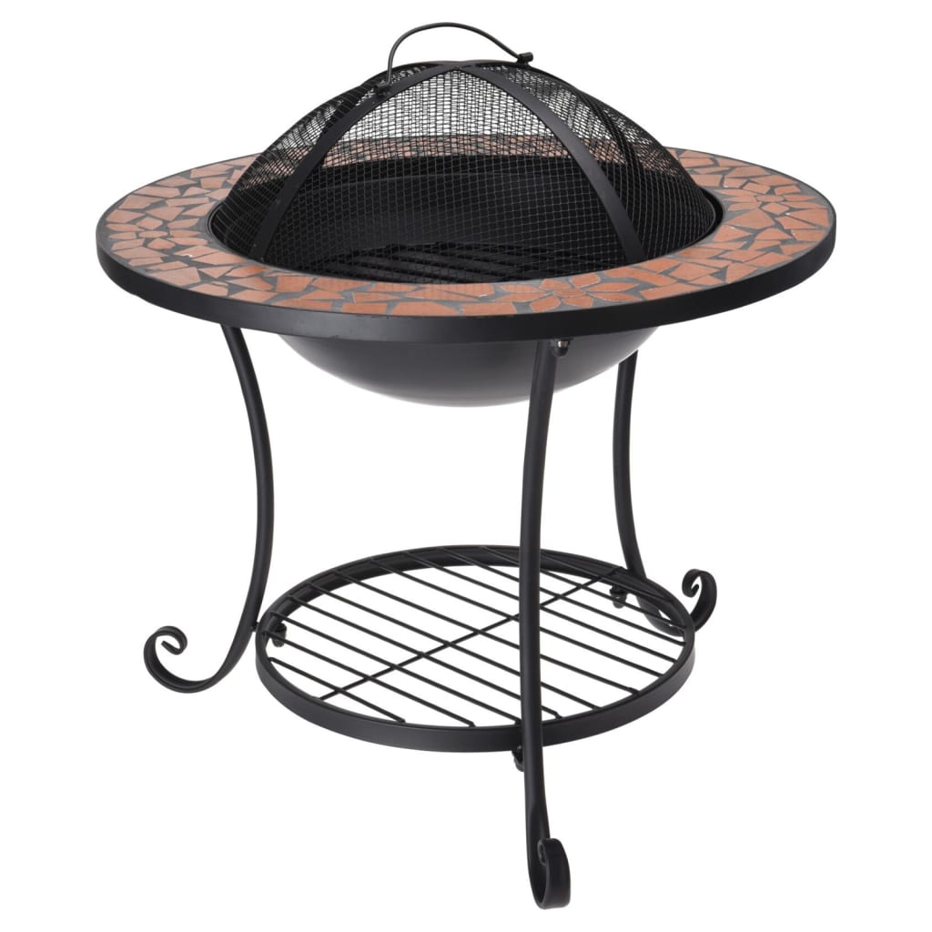 Prograrden Progarden Fire Bowl mit Mosaic 58x44 cm