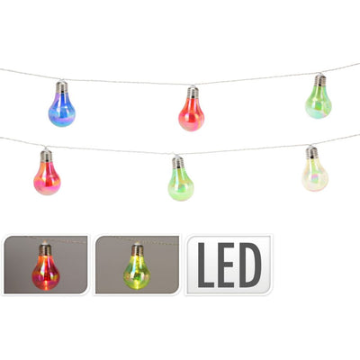 Grundlegende LED -Party -Beleuchtung 10 Lichter mehrfarbig