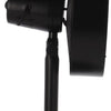 Excellent elektrischer Tischventilator 3 Geschwindigkeiten 40 W 35x27x57 cm schwarz