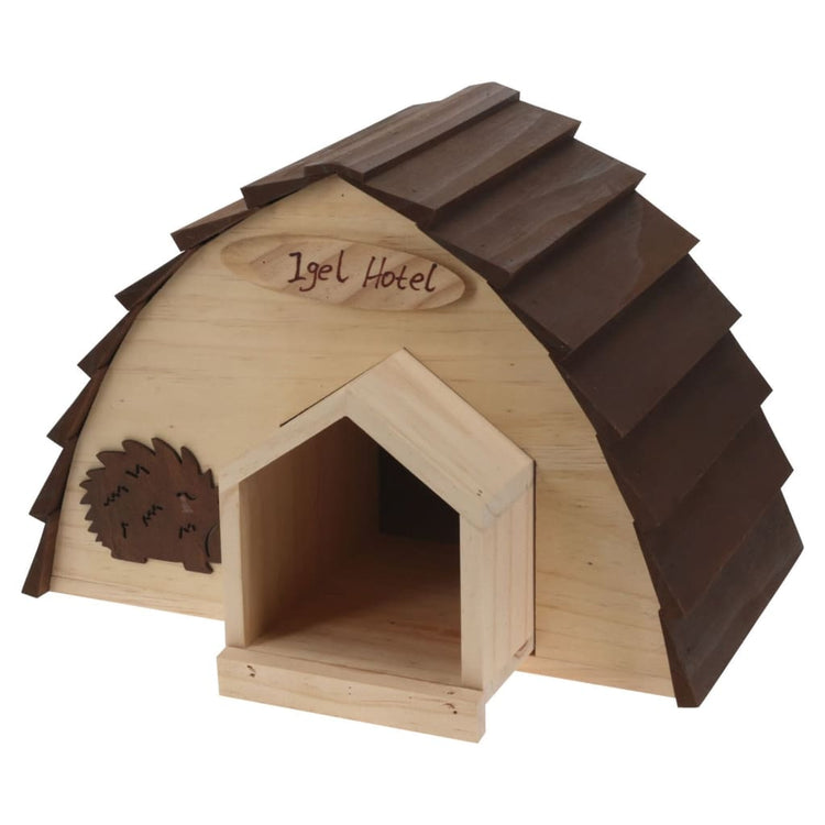 Prograrden Prograrden Hedgehog House 34,5x20x23,5 cm Holz mit Baumrinde