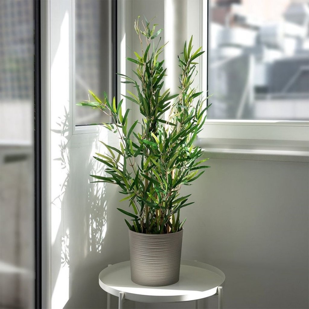 Home Styling Kunstpflanze Bambus 90 cm grün
