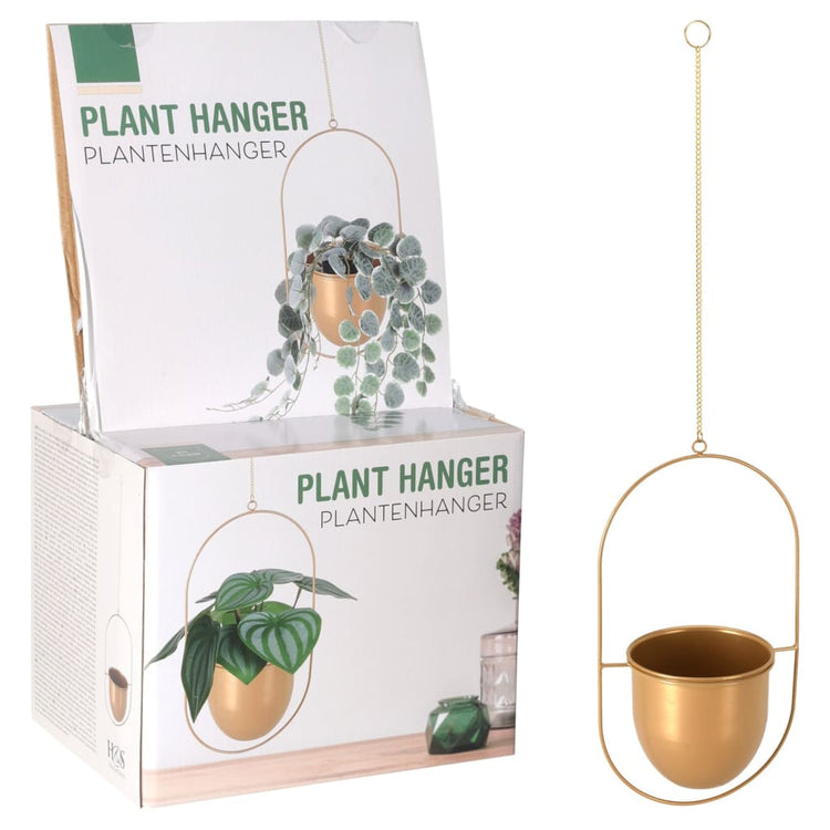 Prograrden Proger Plant Hanger 20,5x15x39 cm goldfarben