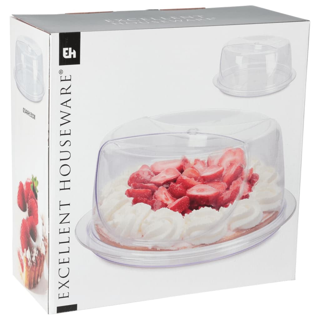 Ausgezeichnete Haushaltswarenkuchen Solp transparent 34 cm