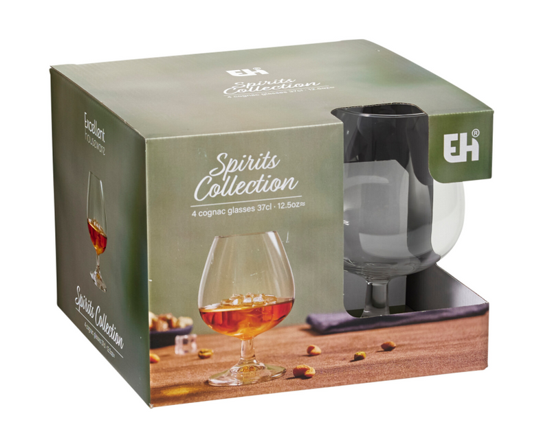 Excellent Houseware Cognacglas-Set, 350 ml, 4-teilig