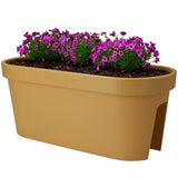 Pro Garten-Balkonkasten 60x28x25 cm ockergelb - afbeelding 3