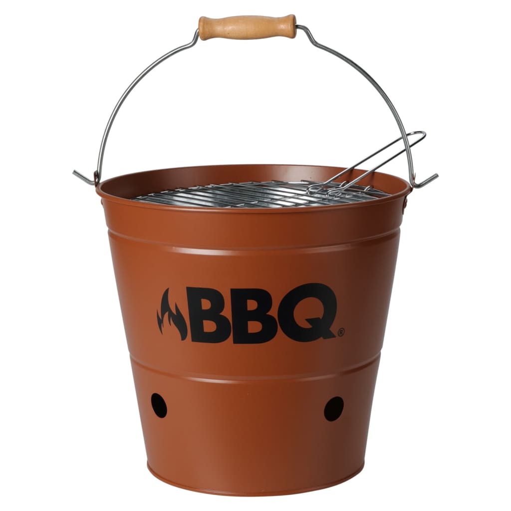 Prograrden Prograrden Barbecue Bucket BBQ 26 cm Dunkelorange