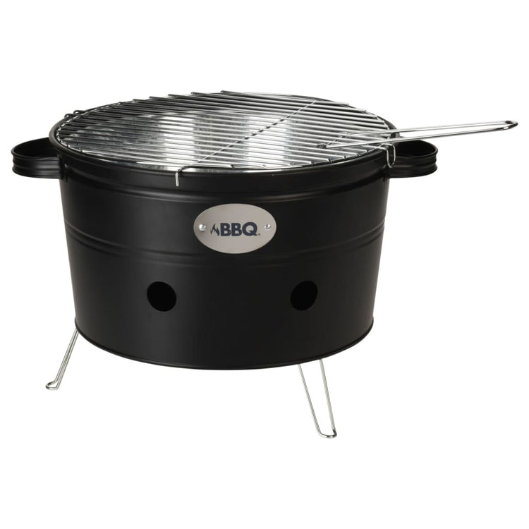 Prograrden Progarden Barbecue Eimer mit 2 Griffen 34,5 cm mattschwarz