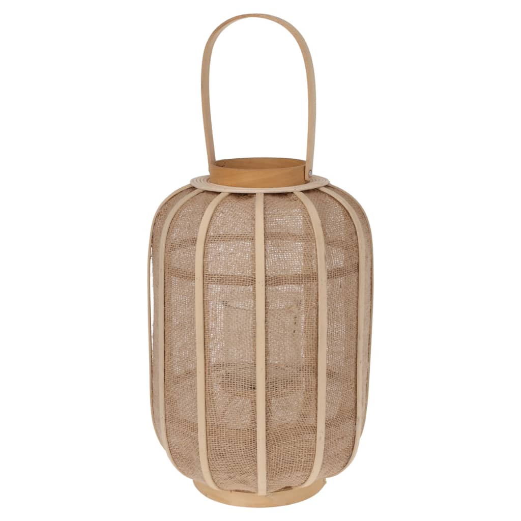 Hs Kollektion Hs Sammlung Hanging Lantern 28x40 cm Rattan Beige