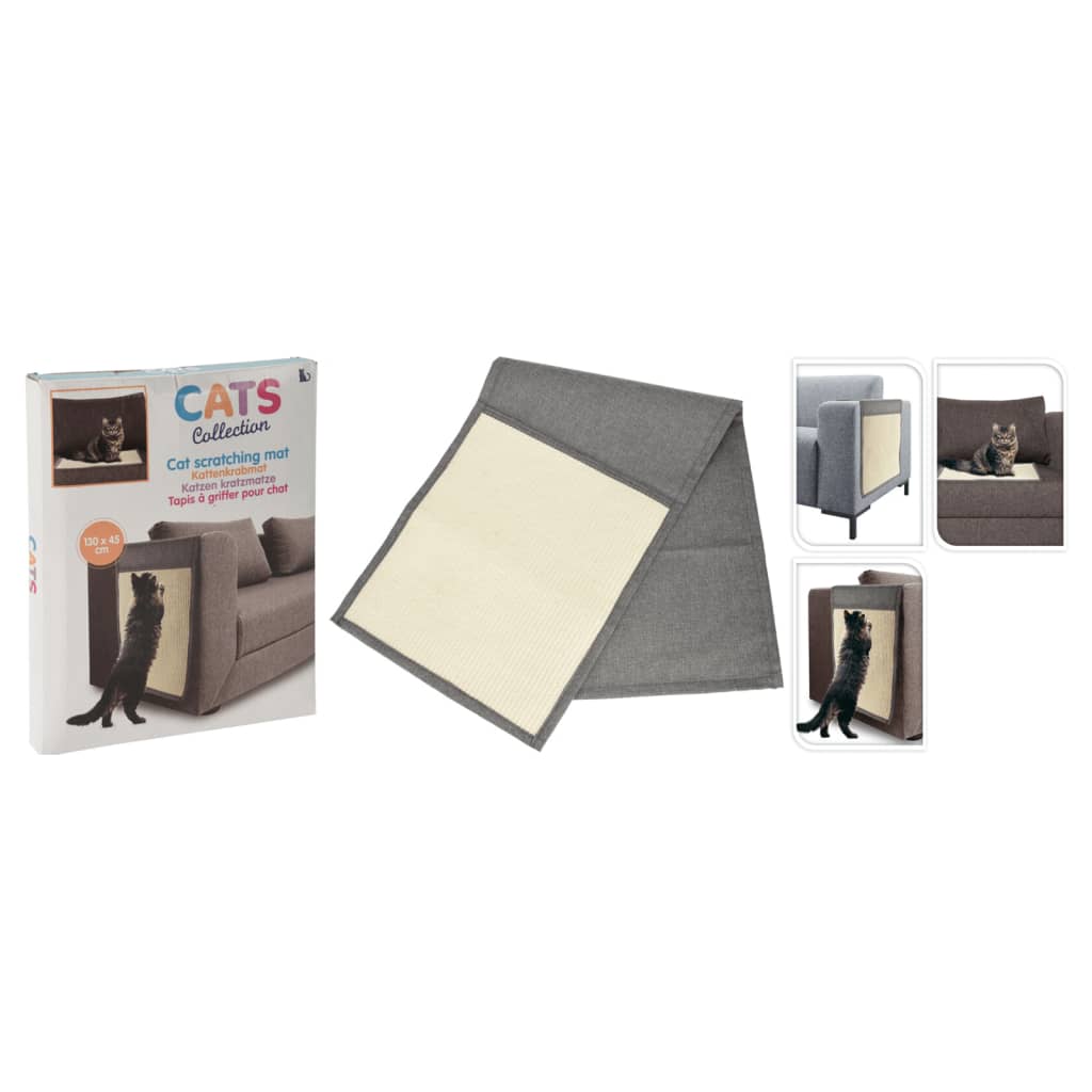 Haustiere Sammlung Haustiere Sammlung Katze Cabat 130x45 cm Grau