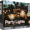 Pro Gartenpartybeleuchtung Außenbeleuchtung 6 LED-Filamentlampen warmweiß 5,5 Meter Partybeleuchtung für draußen