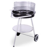 BBQ-Grill 47x77 cm aus schwarzem Edelstahl - afbeelding 1