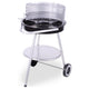 BBQ-Grill 47x77 cm aus schwarzem Edelstahl