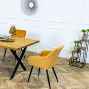 Home Styling Home Styling Plant Standard mit 4 Brettern Natural und Schwarz - afbeelding 3
