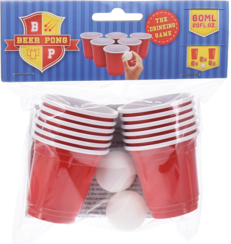 Bier Pong Game Set, 14DLG.