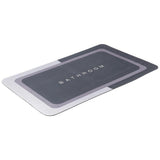 Bathroom Solutions Badezimmermatte 79,5 x 49,5 cm grau - afbeelding 1
