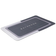 Bathroom Solutions Badezimmermatte 79,5 x 49,5 cm grau - afbeelding 1