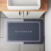 Bathroom Solutions Badezimmermatte 79,5 x 49,5 cm grau - afbeelding 3