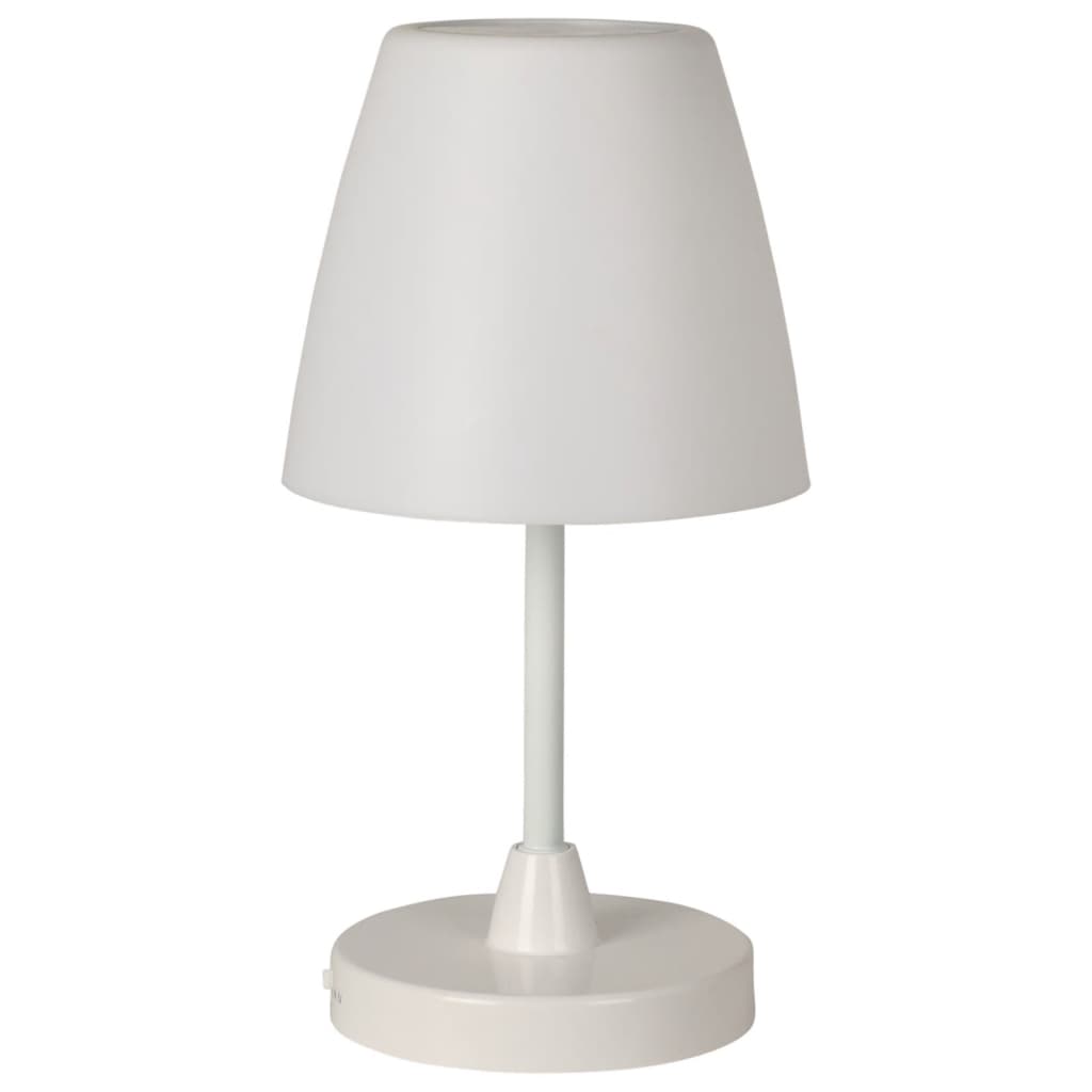 Hs Sammlung Hs Sammlungstischlampe LED wiederaufladbar 13x30 cm Weiß