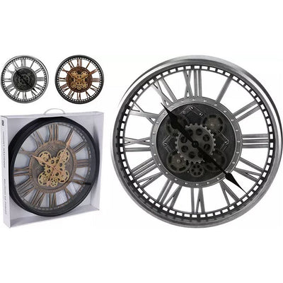Analoge Wanduhr anderer Marken mit Drehwerk 50 cm
