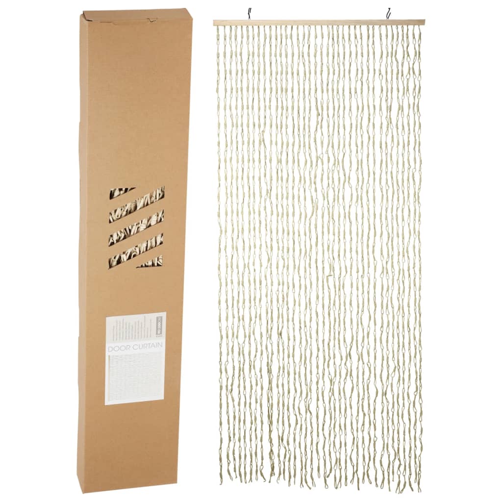 HS -Kollektion Hs Sammlung Tür Cordine 90x200 cm Bambus Naturel