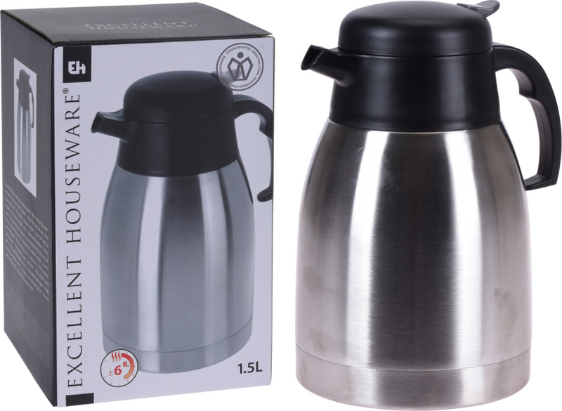 Kaffeepfanne Edelstahl 1500 ml