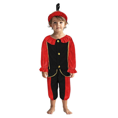 Andere Marken Pietenpak 98-104 schwarz rot