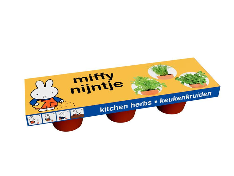 Miffy Kräutergarten-Pelzriegel.