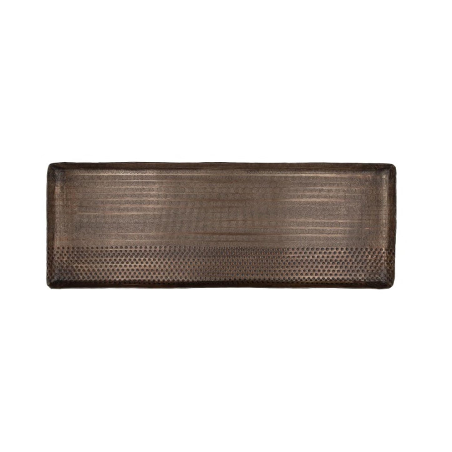 Hbx Natural Living Tablett 45x18x1,5cm Messing