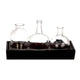 HBx Natural Living Vase Glas transparent Set a 3