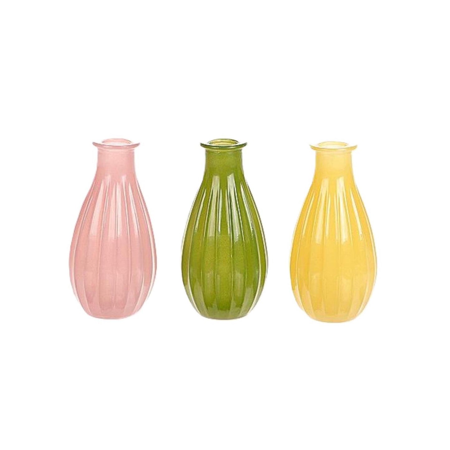 Hbx natürliche lebende Vase milchiger Frühling ø7xh14cm