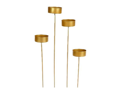 HBx Natural Living Kerzenhalter Gold ø4,5 cm