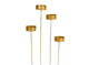 HBx Natural Living Kerzenhalter Gold ø4,5 cm